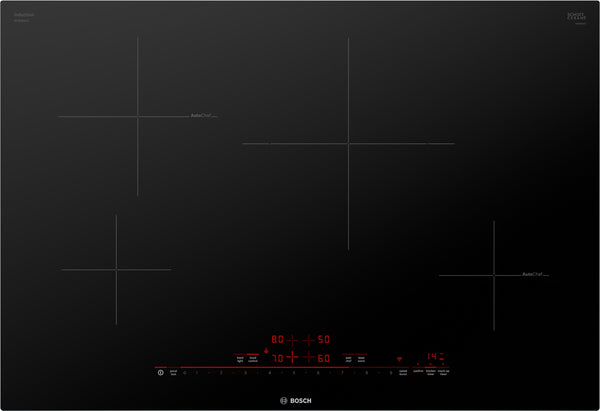 800 Series, Induction Cooktop, 30'', Black, Without Frame