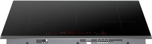 800 Series, Induction Cooktop, 36'', Black, surface mount with frame
