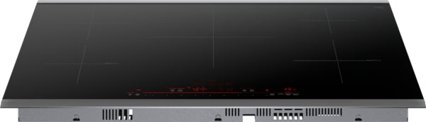 800 Series, Induction Cooktop, 36'', Black, surface mount with frame