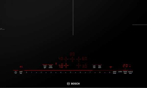 800 Series, Induction Cooktop, 36'', Black, Without Frame