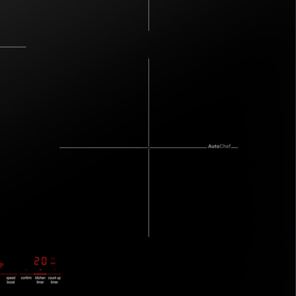 800 Series, Induction Cooktop, 36'', Black, Without Frame