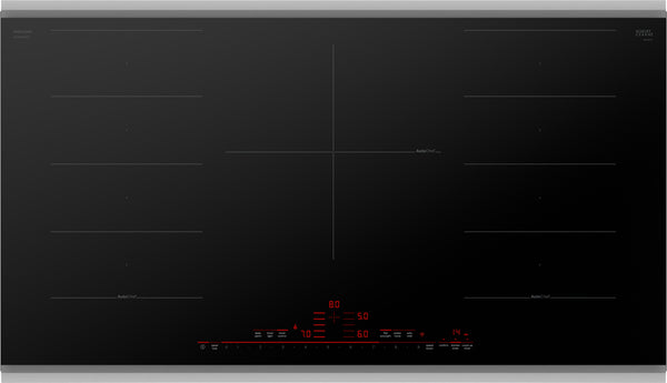 Benchmark®, Induction Cooktop, 36'', Black, surface mount with frame