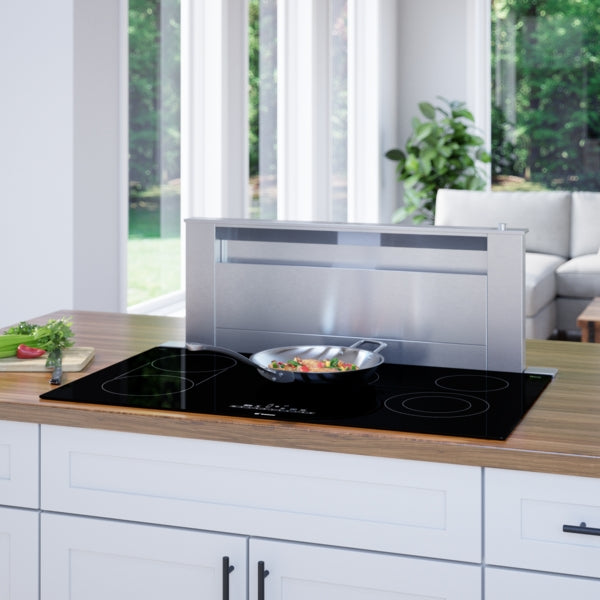 800 Series, Electric Cooktop, 36'', Black, Without Frame