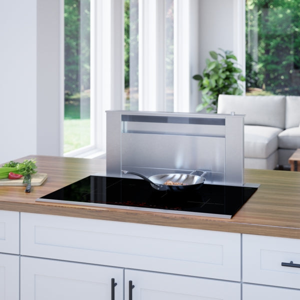 800 Series, Induction Cooktop, 30'', Black, surface mount with frame