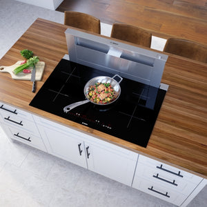 800 Series, Induction Cooktop, 36'', Black, Without Frame