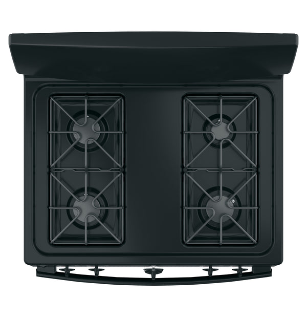 GE® 30" Free-Standing Front Control Gas Range