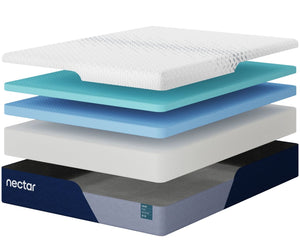 Nectar Premier Memory Foam 5.1 - White - Full Mattress