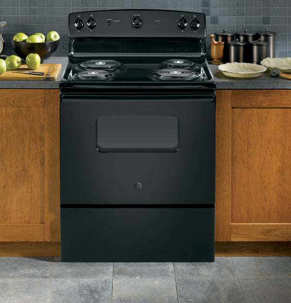 GE® 30" Free-Standing Electric Range