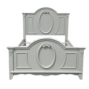 Flora - Twin Bed - Gray