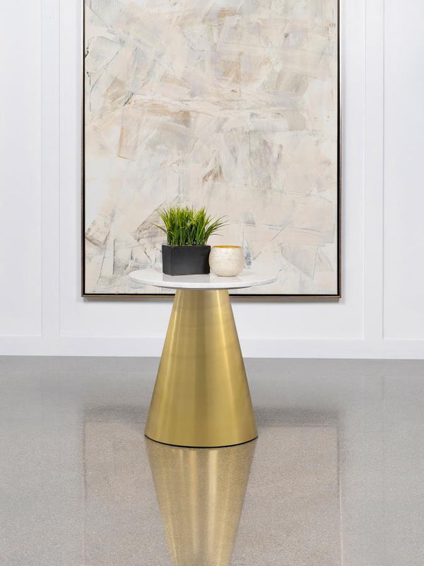  sophisticated spot for refreshments or decorative accents. Beneath