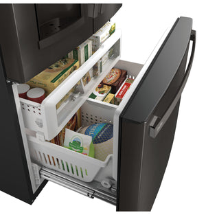 GE Profile™ Series ENERGY STAR® 22.1 Cu. Ft. Counter-Depth French-Door Refrigerator with Hands-Free AutoFill