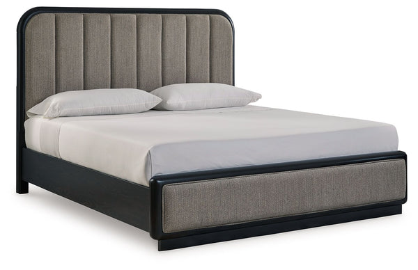 Rowanbeck - Gray / Black - 6 Pc. - Dresser