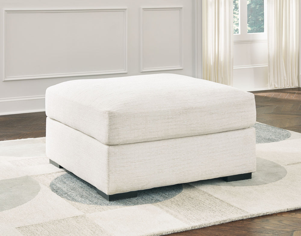 Classic yet current, this oversized accent ottoman is easily inspired by your space. Its transitional look seamlessly adapts to your aesthetic as it changes over time. And it keeps comfort a priority, pairing perfectly with a chair or sectional as a chic 