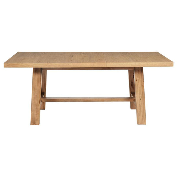 Middleton - 6 Piece Extension Leaf Dining Set - Brown And Beige