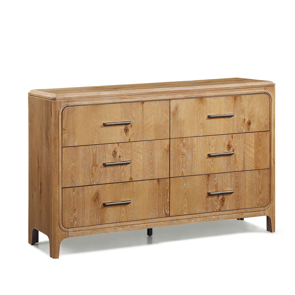 Westcott - Queen 5 Piece Bedroom Set - Cerused Natural