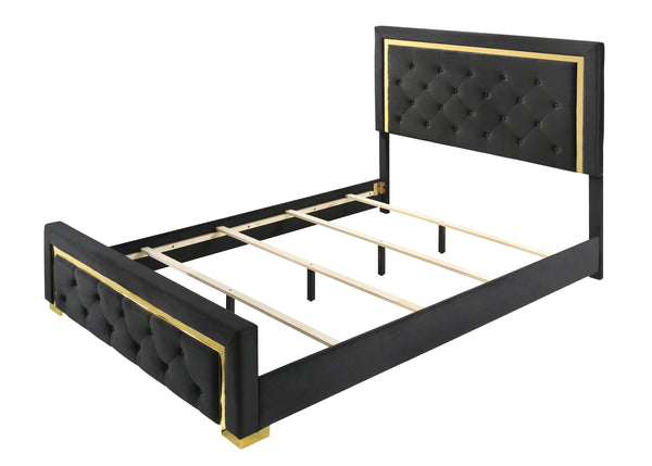 Pepe - King Bed - Black
