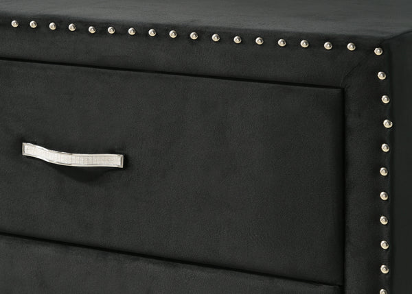 Lucinda - Dresser & Mirror - Black