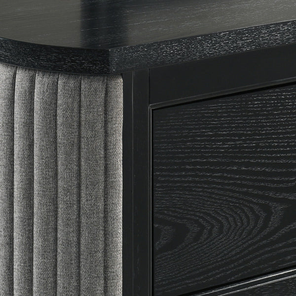 Skyline - 2 Drawer Nightstand - Onyx