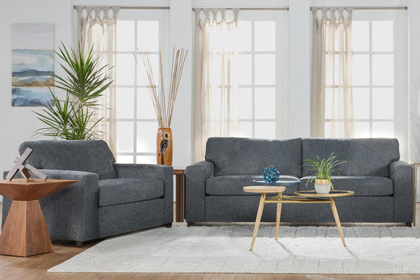  a versatile addition to any living space. With its transitional style and chiffon natural upholstery