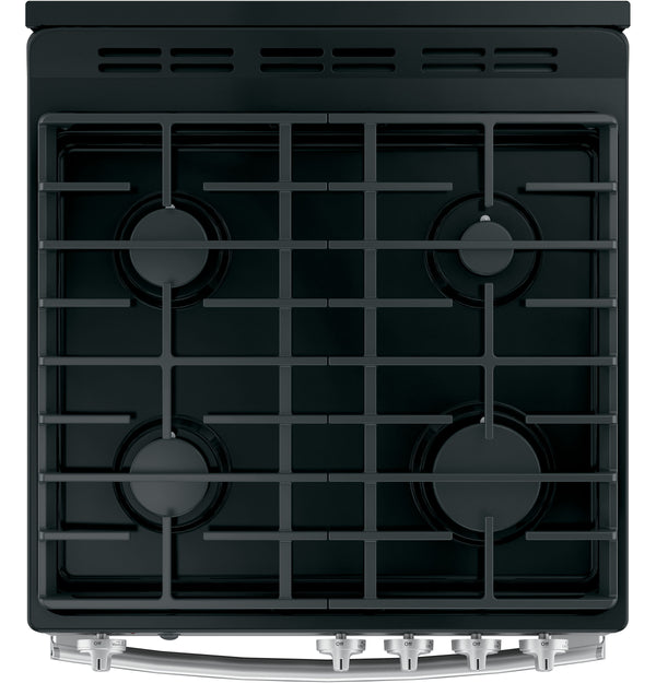 GE® 24"  Steam Clean Free-Standing/Slide-in Gas Range