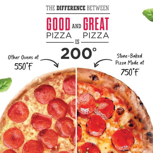 30" Double Electric Wall Oven with Stone-Baked Pizza