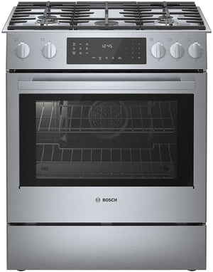 Benchmark®, Gas Slide-in Range, 30'', Stainless Steel