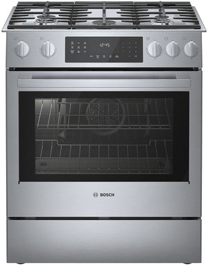 Benchmark®, Gas Slide-in Range, 30'', Stainless Steel