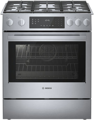 800 Series, Gas Slide-in Range, 30'', Stainless Steel