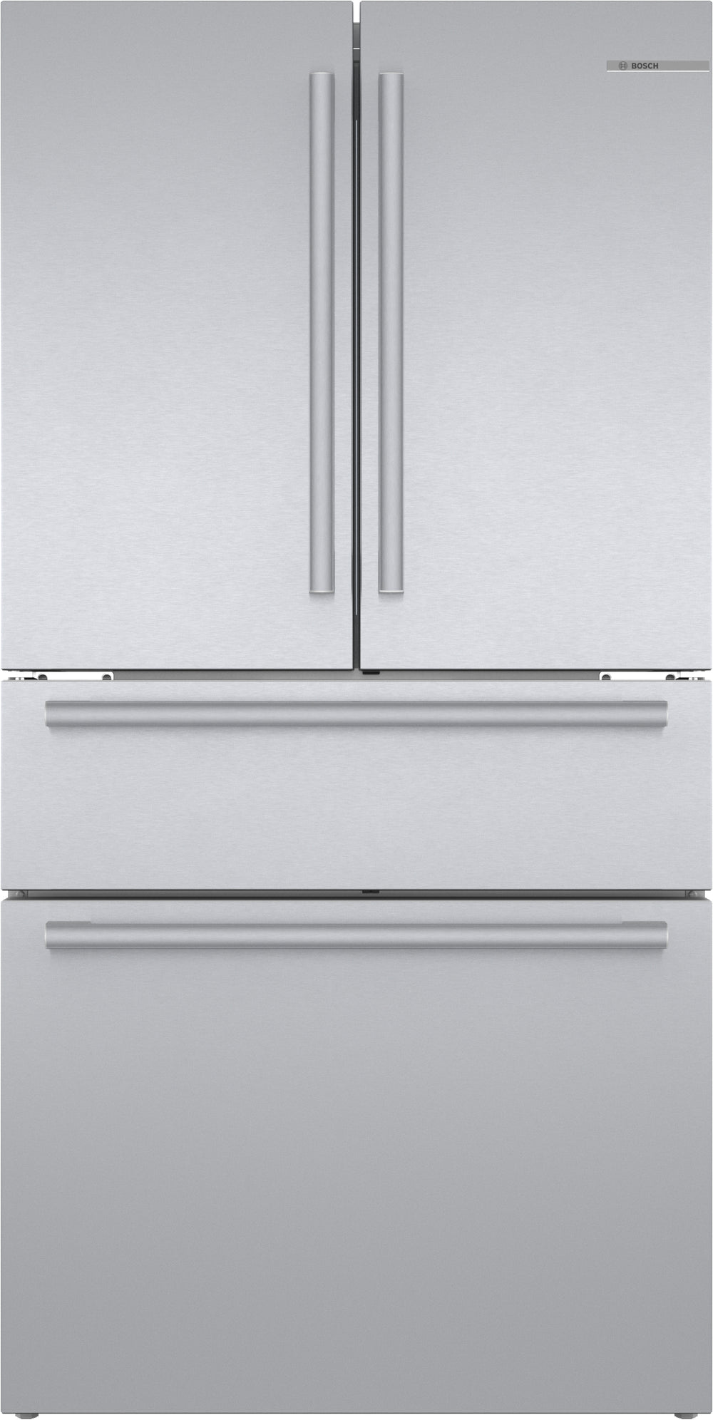 800 Series, French Door Bottom Mount Refrigerator, 36'', Stainless steel (with anti-fingerprint)