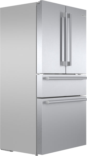 800 Series, French Door Bottom Mount Refrigerator, 36'', Stainless steel (with anti-fingerprint)