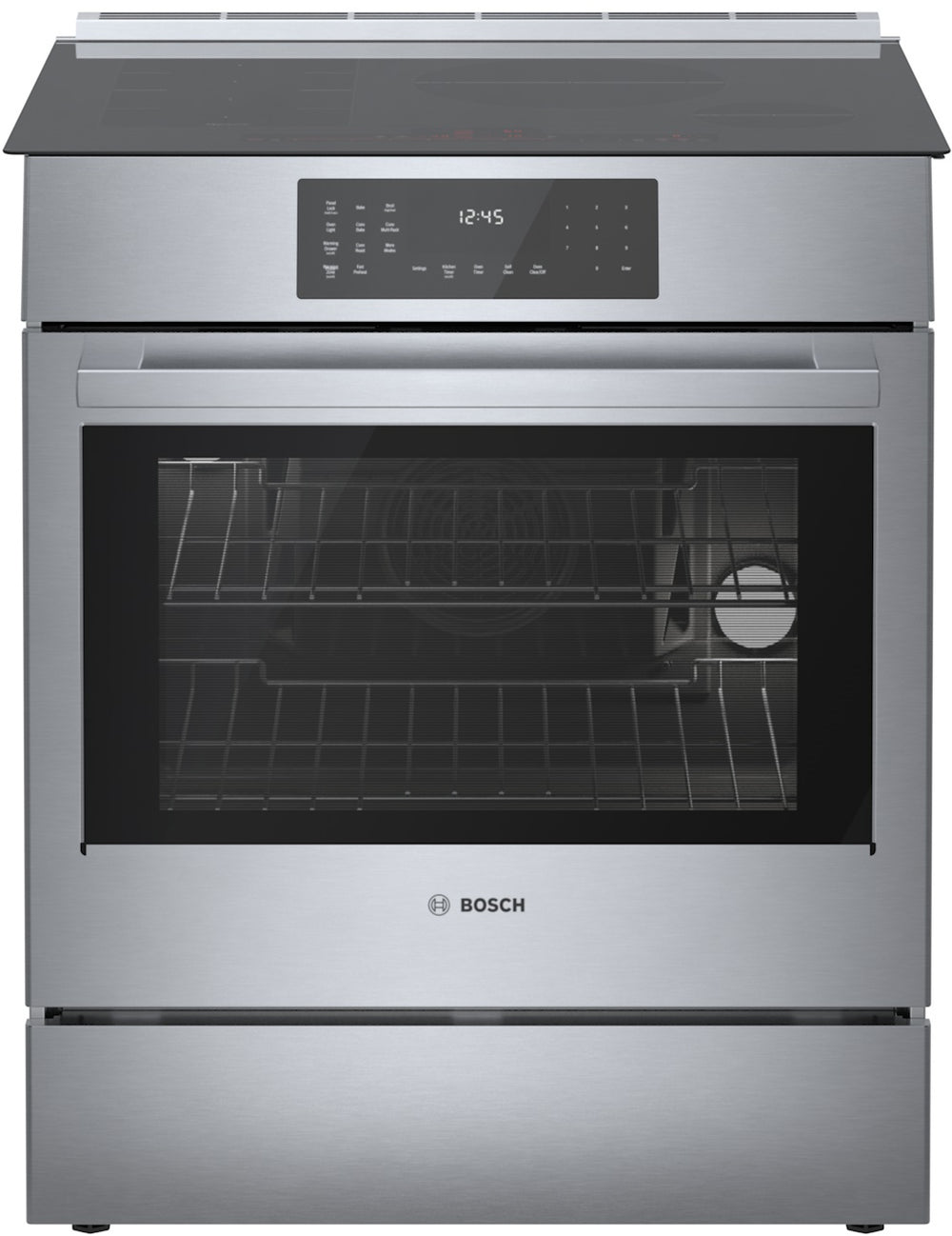 Benchmark®, Induction Slide-in Range, 30'', Stainless Steel
