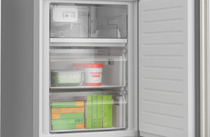 800 Series, Freestanding Bottom Freezer Refrigerator, 24'', Easy Clean Brushed Steel