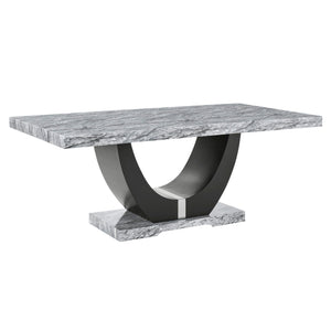 Lyra - Pedestal Base - Black<br/><br/><b>Product Features</b><ul><li>Includes: 1 Dining Table Arch Base</li><li>Quality Construction: A combination of solid and manufactured woods are carefully shaped to create the unique arch base.</li><li>Contemporary G