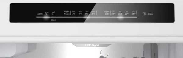 800 Series, Freestanding Bottom Freezer Refrigerator, 24'', White