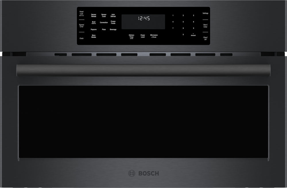 800 Series, Speed Oven, 30'', Black stainless steel