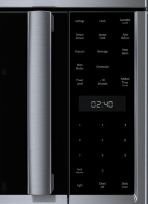 Benchmark®, Over-The-Range Microwave, 30'', Left SideOpening Door, Stainless Steel