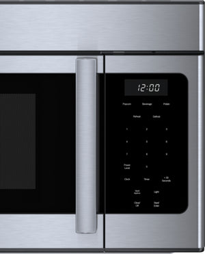 300 Series, Over-The-Range Microwave, 30'', Left SideOpening Door, Stainless Steel
