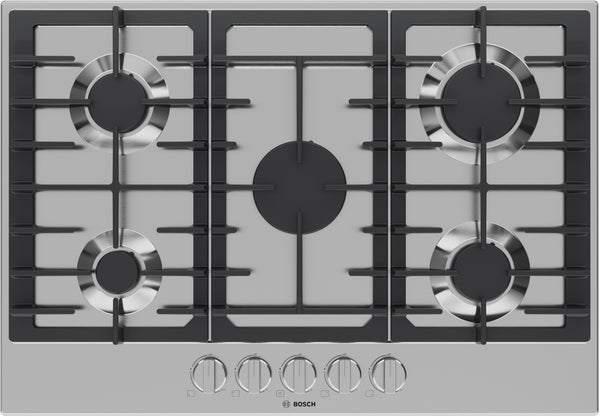 300 Series, Gas Cooktop, 30'', Stainless steel