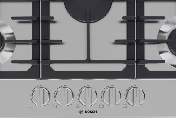 300 Series, Gas Cooktop, 30'', Stainless steel