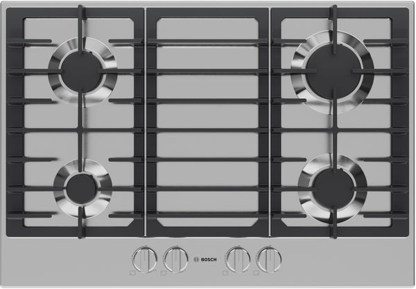 300 Series, Gas Cooktop, 30'', Stainless steel