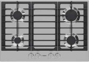 300 Series, Gas Cooktop, 30'', Stainless steel