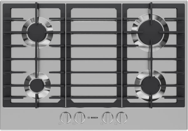 300 Series, Gas Cooktop, 30'', Stainless steel