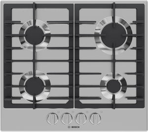 300 Series, Gas Cooktop, 24'', Stainless steel