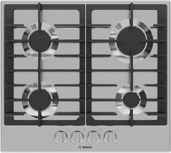 300 Series, Gas Cooktop, 24'', Stainless steel