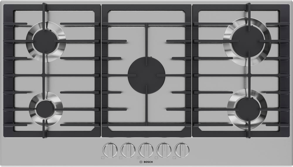 300 Series, Gas Cooktop, 36'', Stainless steel