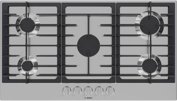 300 Series, Gas Cooktop, 36'', Stainless steel