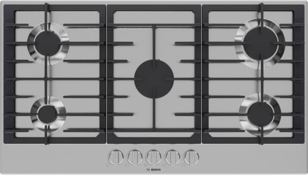 300 Series, Gas Cooktop, 36'', Stainless steel