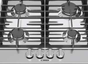 300 Series, Gas Cooktop, 24'', Stainless steel