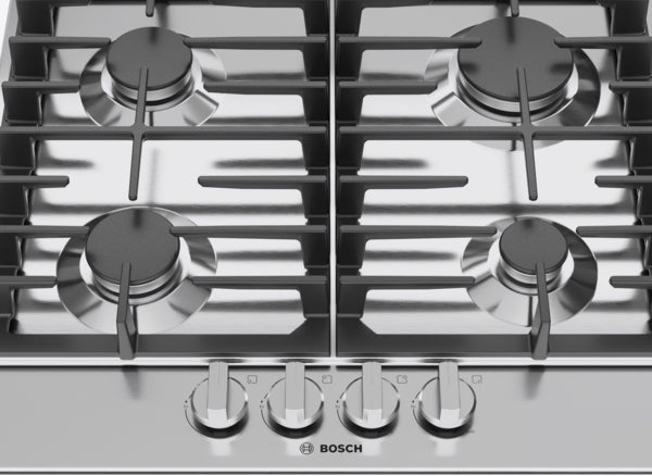 300 Series, Gas Cooktop, 24'', Stainless steel