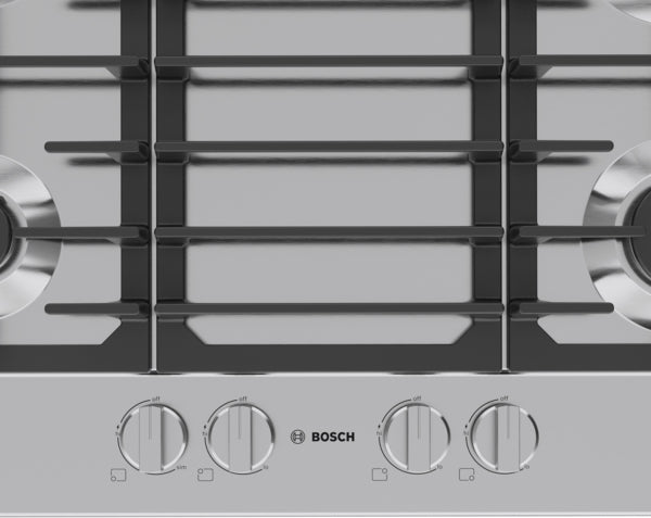 300 Series, Gas Cooktop, 30'', Stainless steel